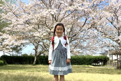 桜　入学式
